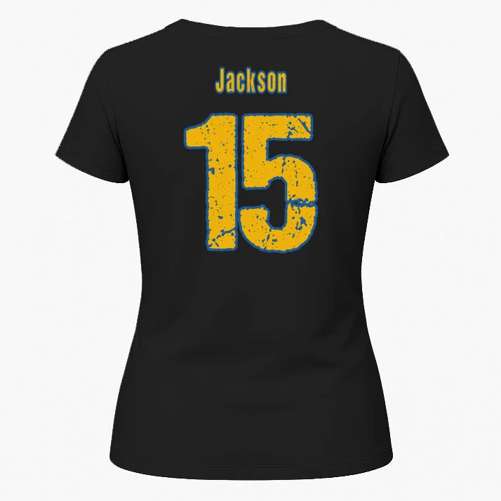 Retro Football Club - Custom Team Name Women's T-Shirt - Back 1
