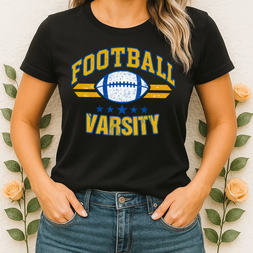 Retro Football Club - Custom Team Name Women's T-Shirt - Front 1