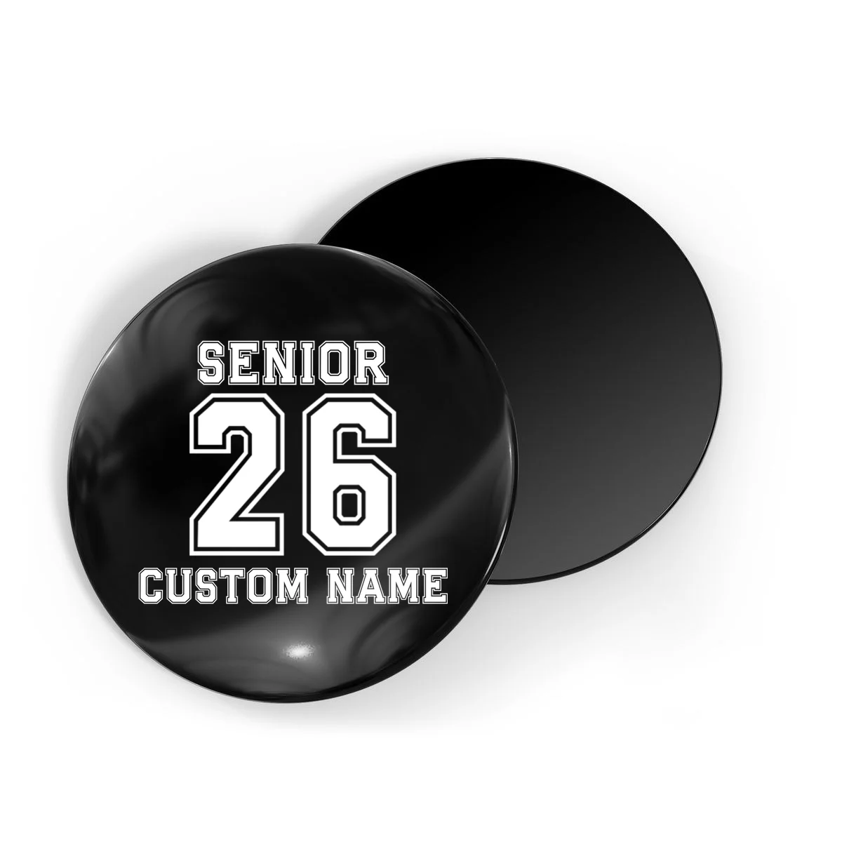 Senior 2026 Custom Name Graduation Gift Magnet - Front