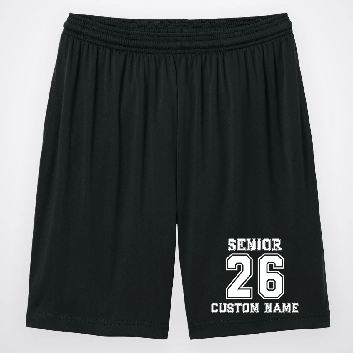 Senior 2026 Custom Name Graduation Gift Men's Shorts - Front