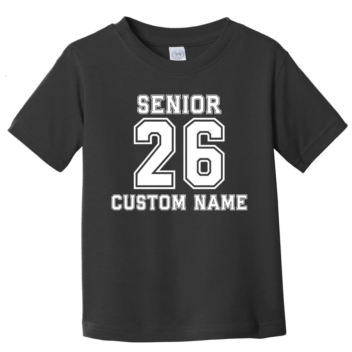 Senior 2026 Custom Name Graduation Gift Toddler T-Shirt - Front