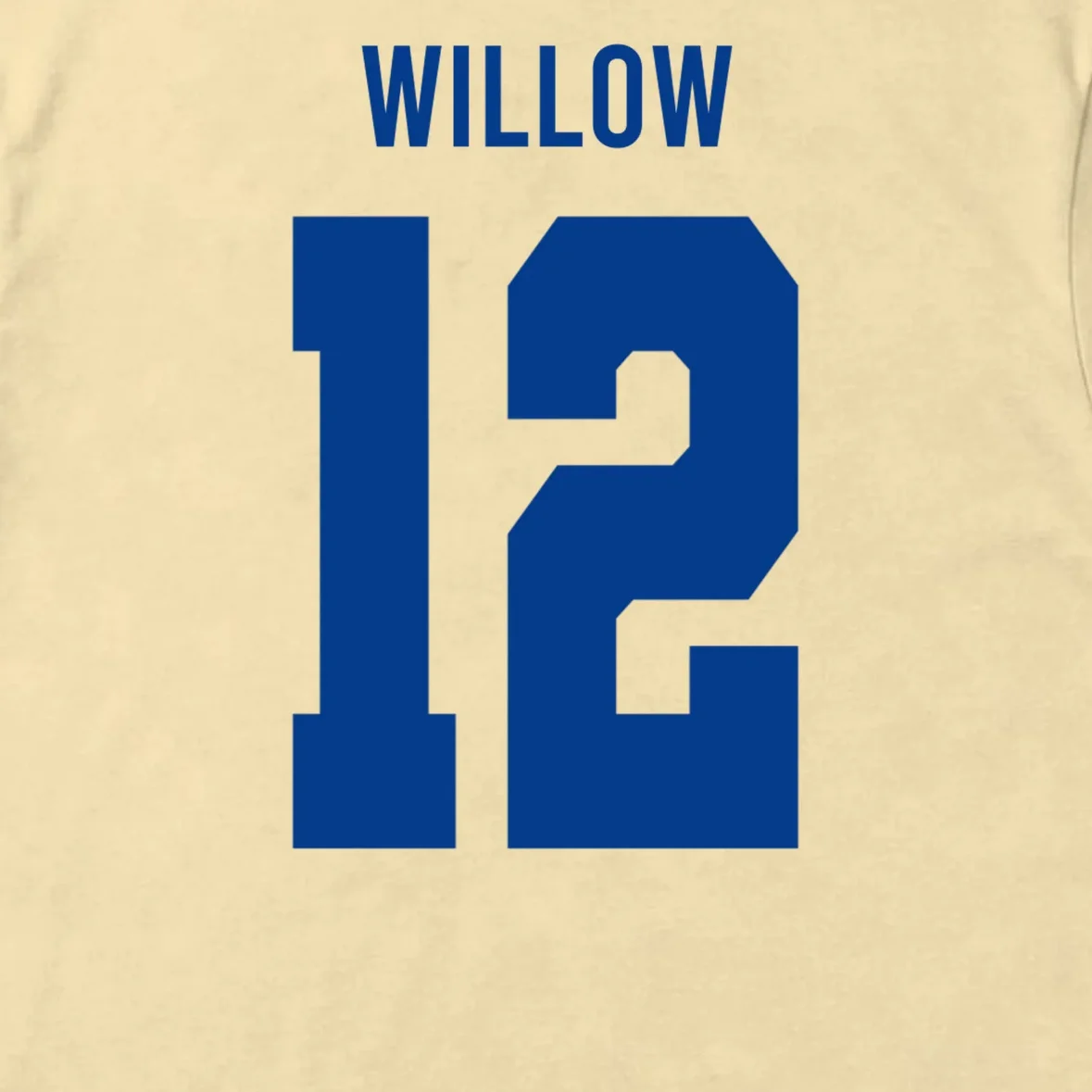 Personalized Senior Football Team Graphic - Custom Photo and Team Name Men's T-Shirt - Back - Close-up