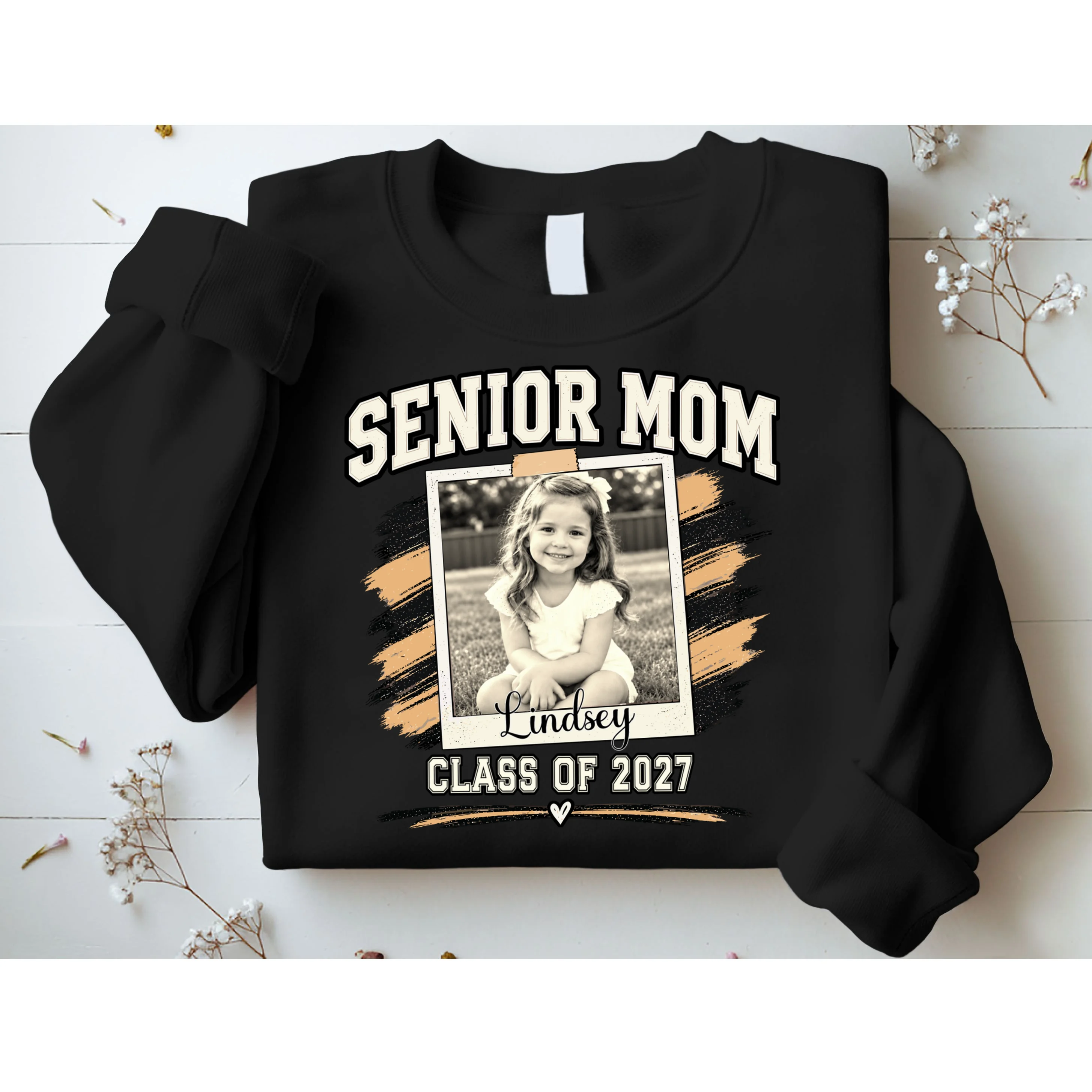 Senior Mom Class Of Personalized Sweatshirt - Front 1