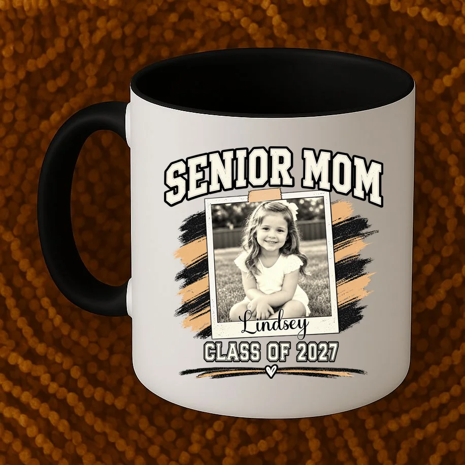 Senior Mom Class Of Personalized Coffee Mug - Front 1