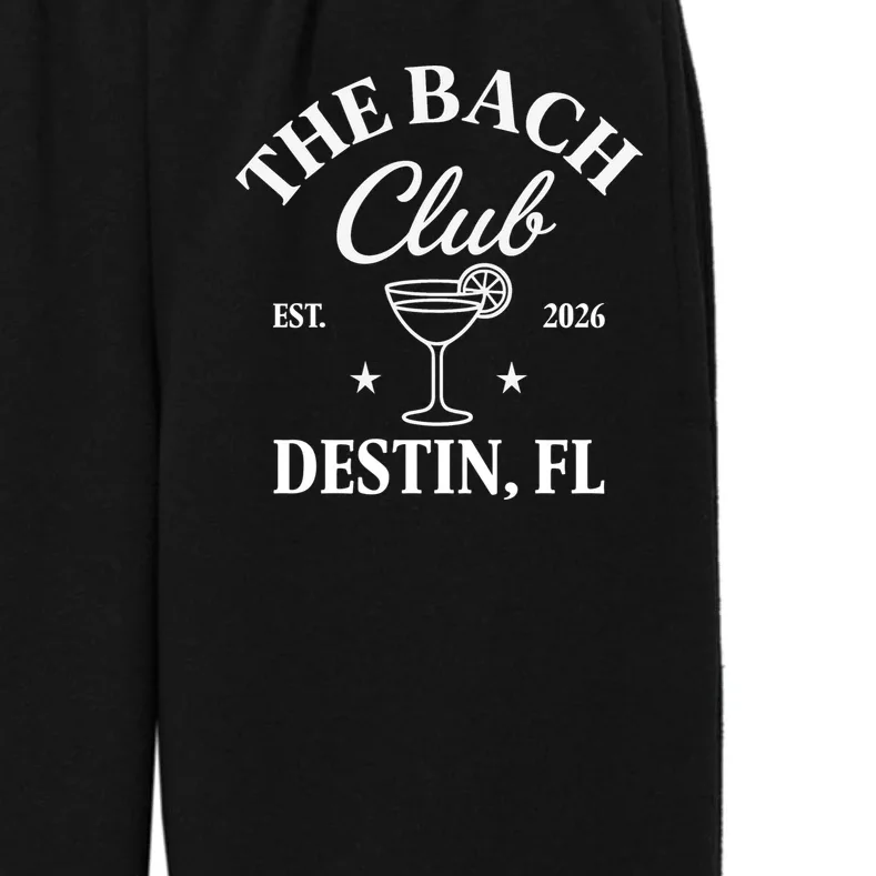 The Bach Club Custom Personalized Bachelorette Kids Fleece Sweatpants - Front - Close-up