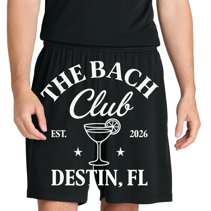 The Bach Club Custom Personalized Bachelorette Men's Shorts - Front 1