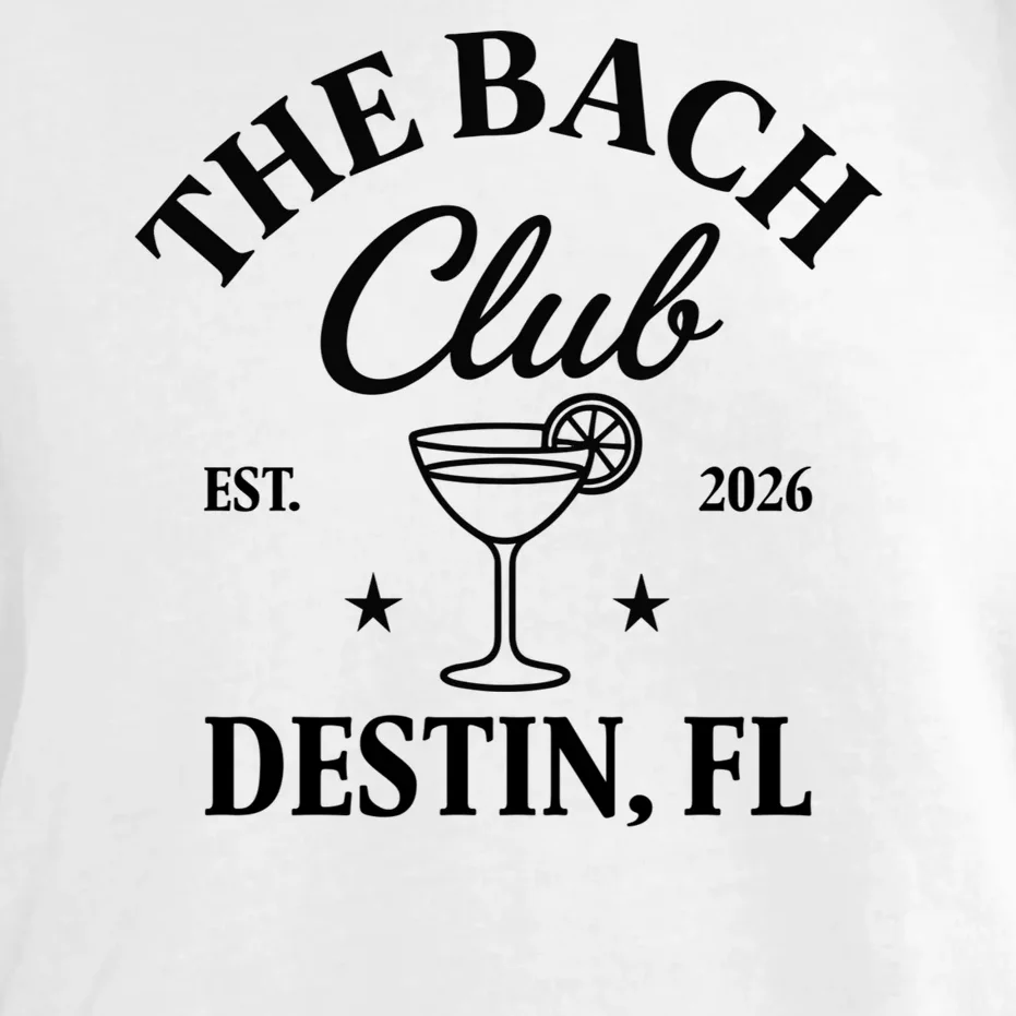 The Bach Club Custom Personalized Bachelorette Comfort Colors Unisex T-Shirt - Front - Close-up