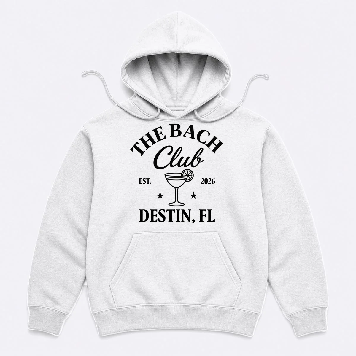 The Bach Club Custom Personalized Bachelorette Hoodie - Front