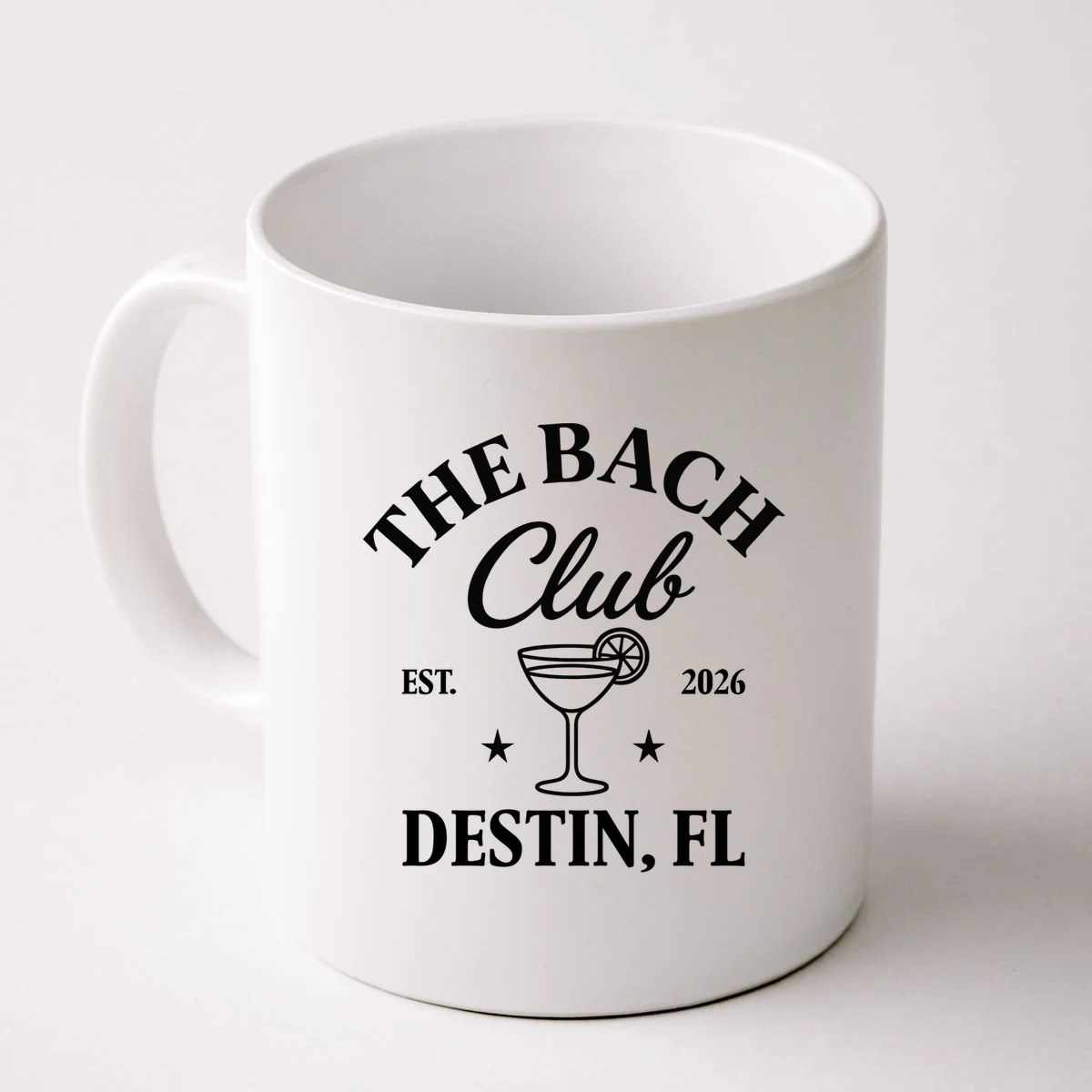 The Bach Club Custom Personalized Bachelorette Coffee Mug - Front