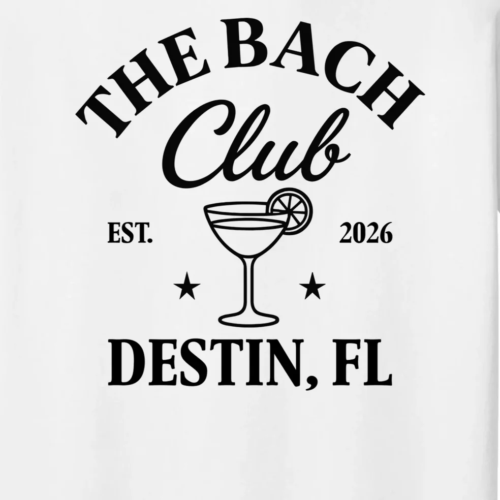 The Bach Club Custom Personalized Bachelorette Men's Pajamas - Front - Close-up