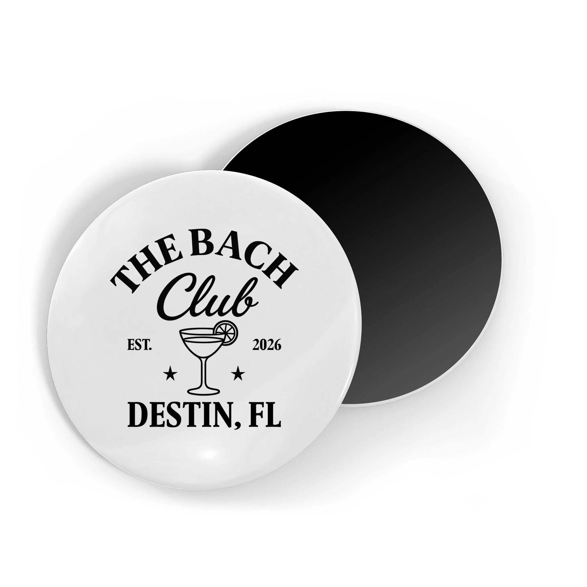The Bach Club Custom Personalized Bachelorette Magnet - Front