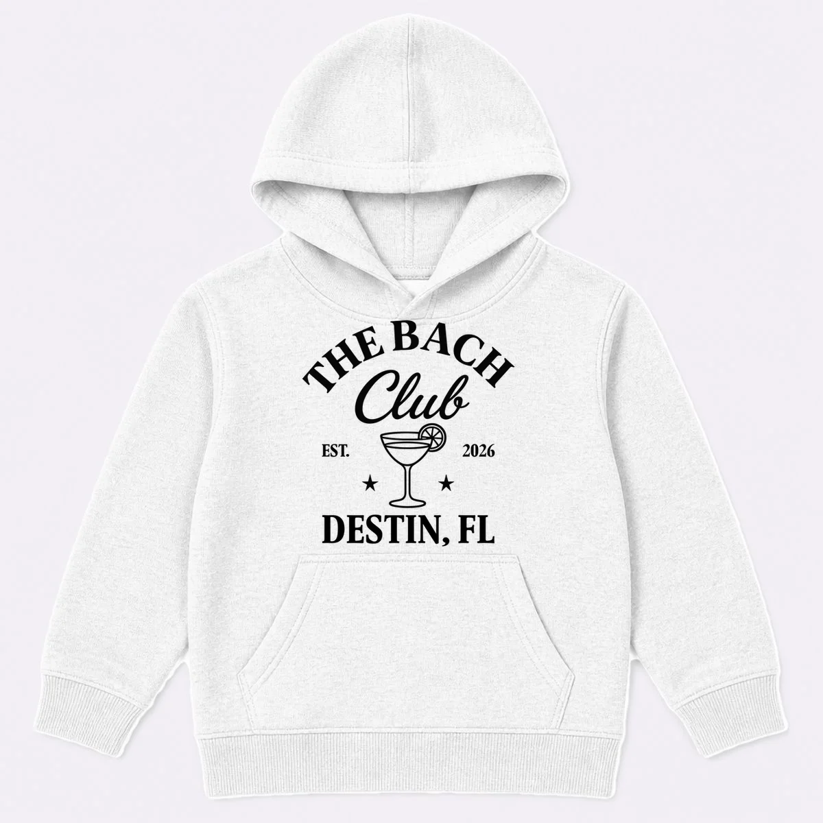 The Bach Club Custom Personalized Bachelorette Kids Hoodie - Front
