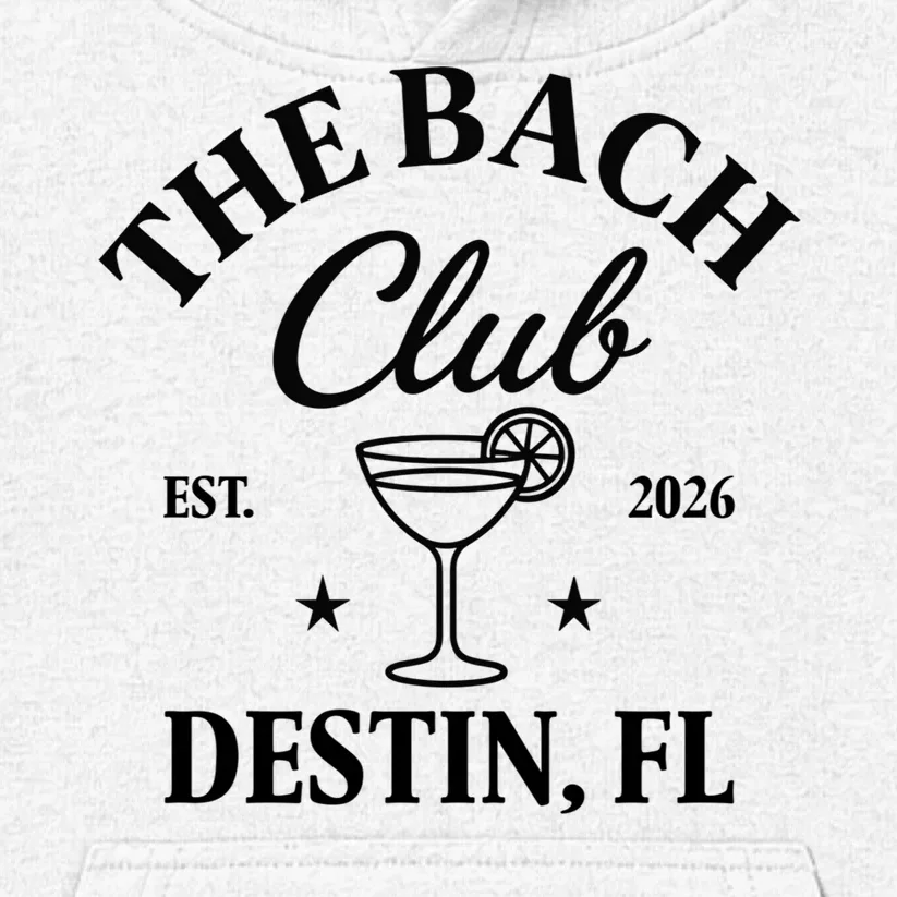 The Bach Club Custom Personalized Bachelorette Kids Hoodie - Front - Close-up