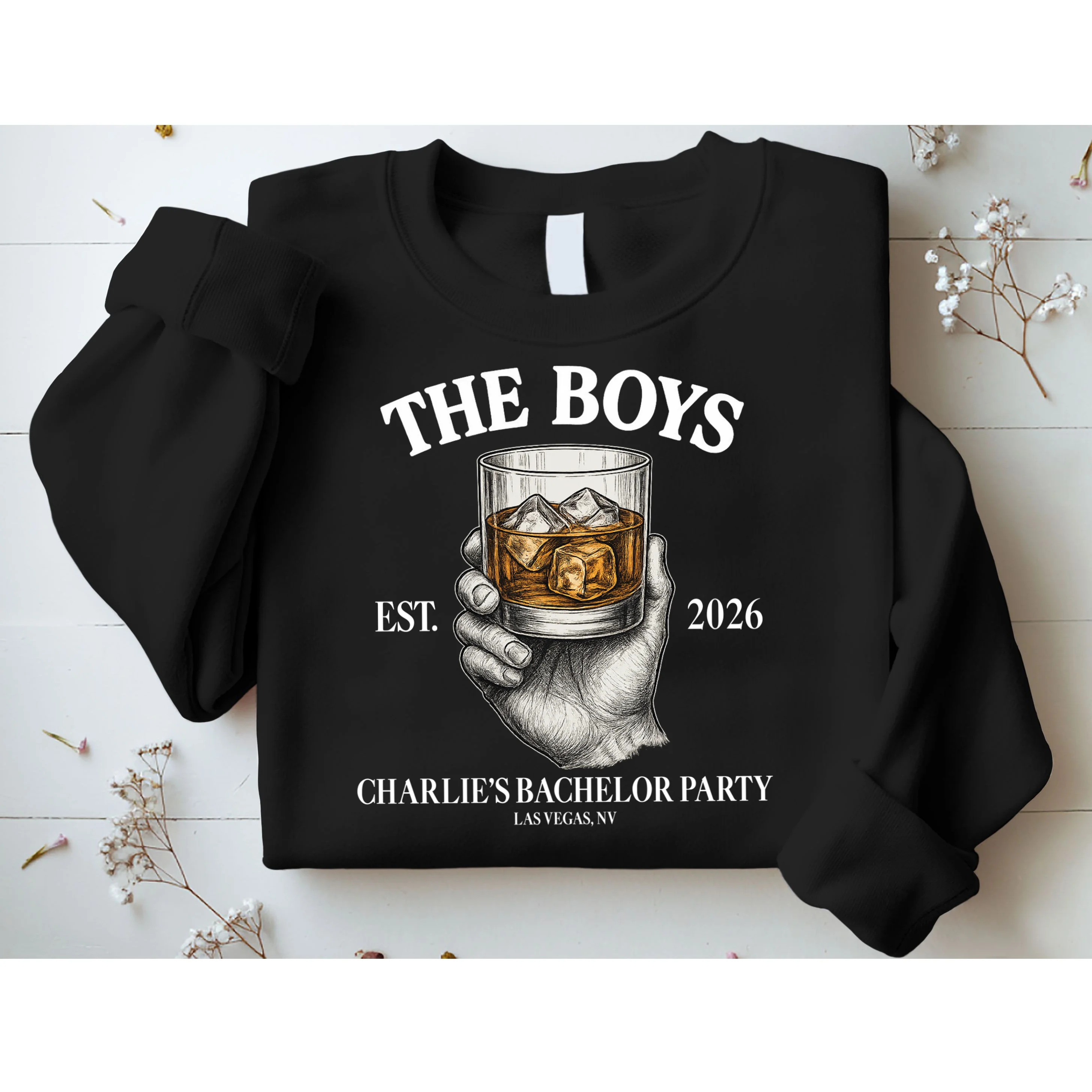 The Boys Custom Bachelor Party Sweatshirt - Front 1
