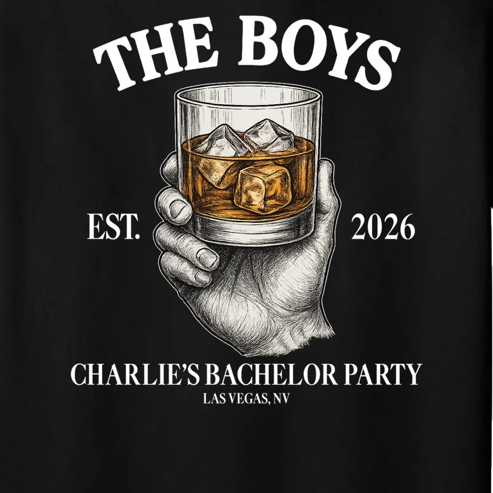 The Boys Custom Bachelor Party Men's Pajamas - Front - Close-up