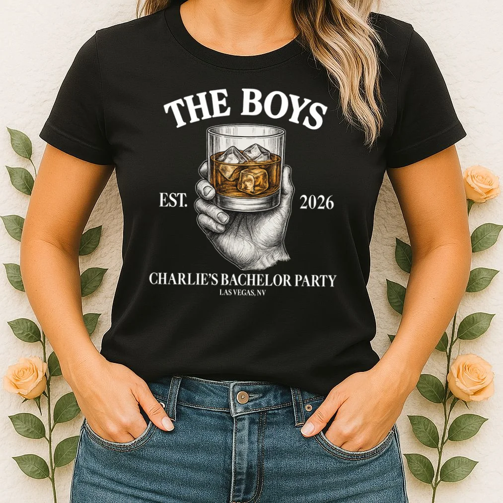 The Boys Custom Bachelor Party Women's T-Shirt - Front 1
