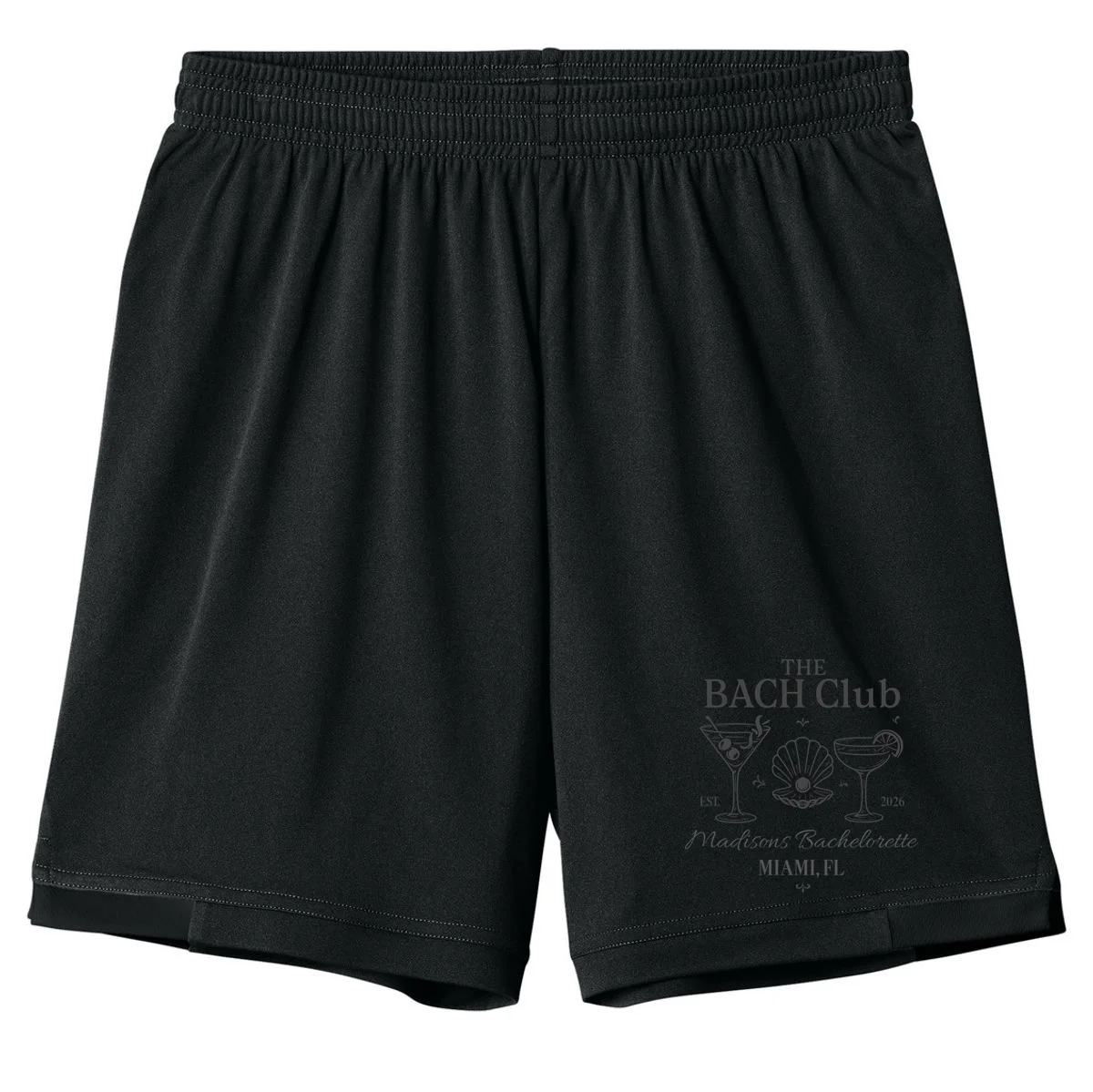 THE BACH Club Custom Bachelorette Kids Shorts - Front