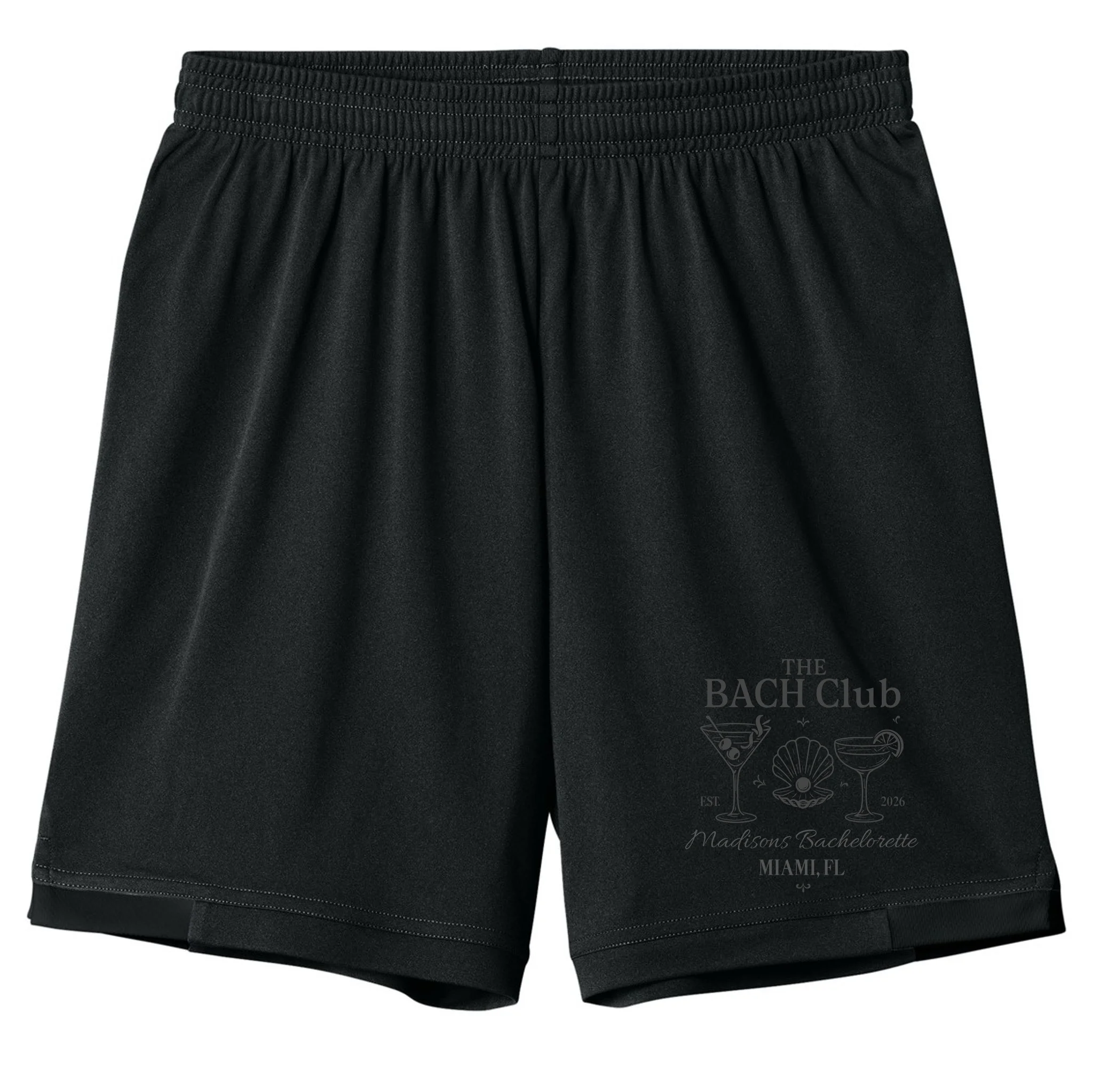 THE BACH Club Custom Bachelorette Kids Shorts - Front