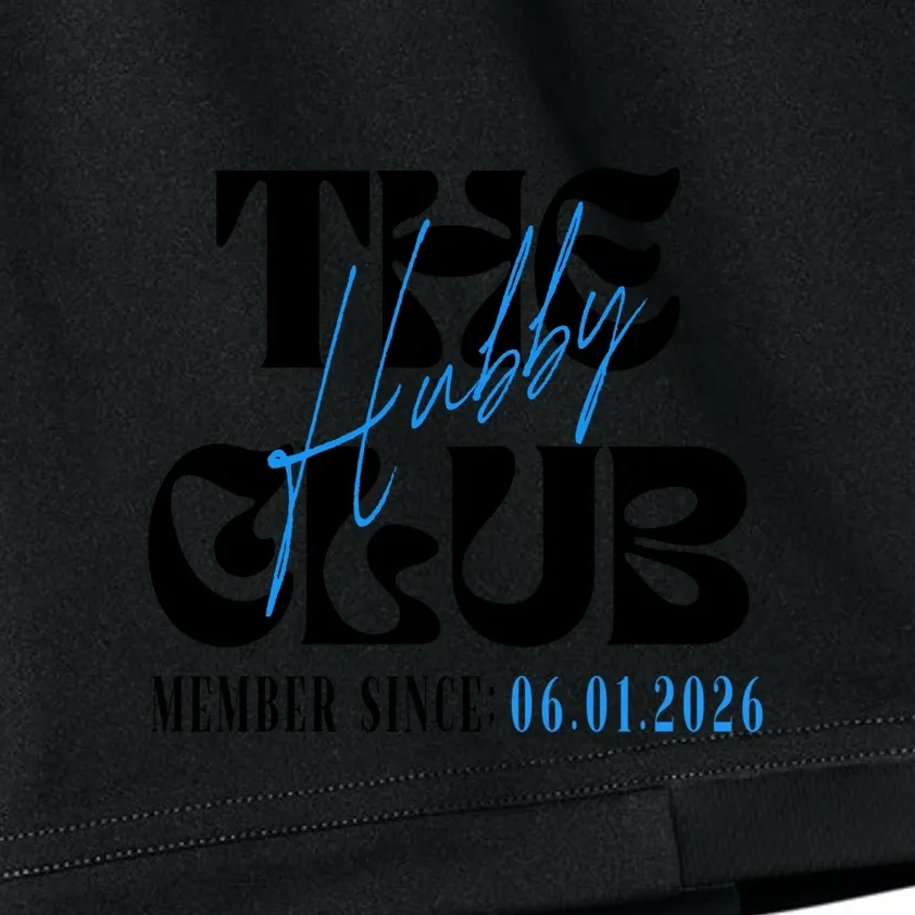 The Hubby Club Customizable Wedding Date Kids Shorts - Front - Close-up