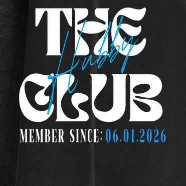 The Hubby Club Customizable Wedding Date Women's Cardigan - Front - Close-up
