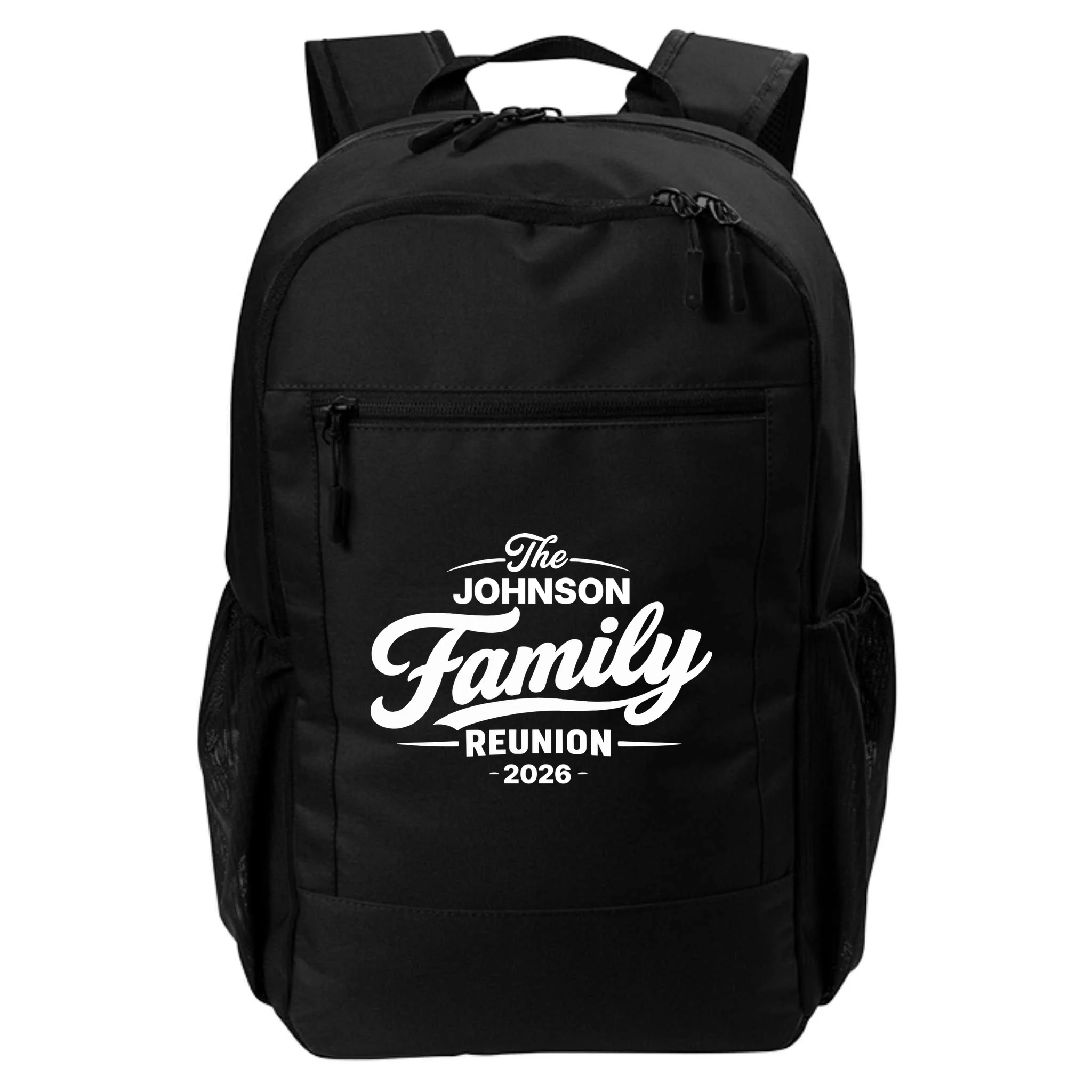 Your Personalized Family Reunion Backpack - Front