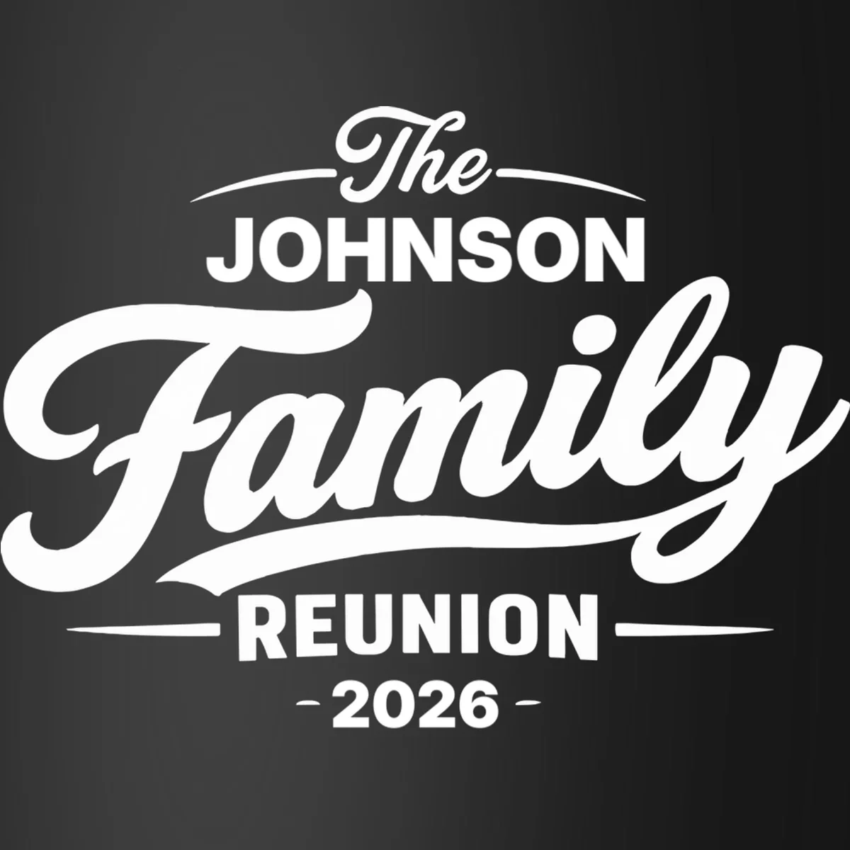Your Personalized Family Reunion Coaster - Front - Close-up