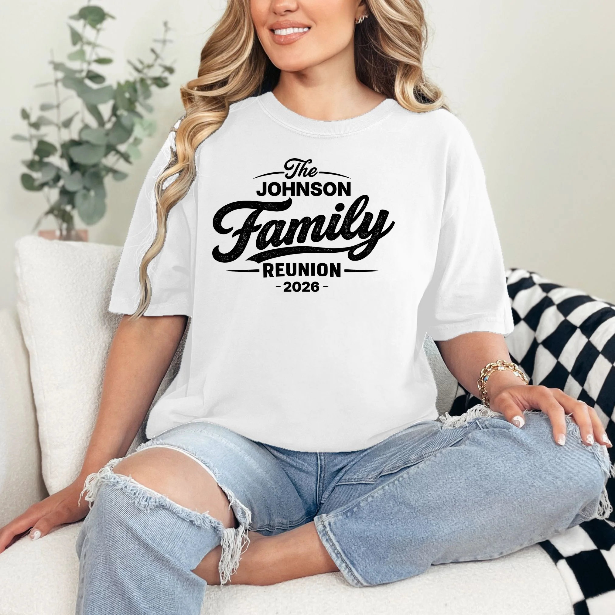 Your Personalized Family Reunion T-Shirt - Front 1