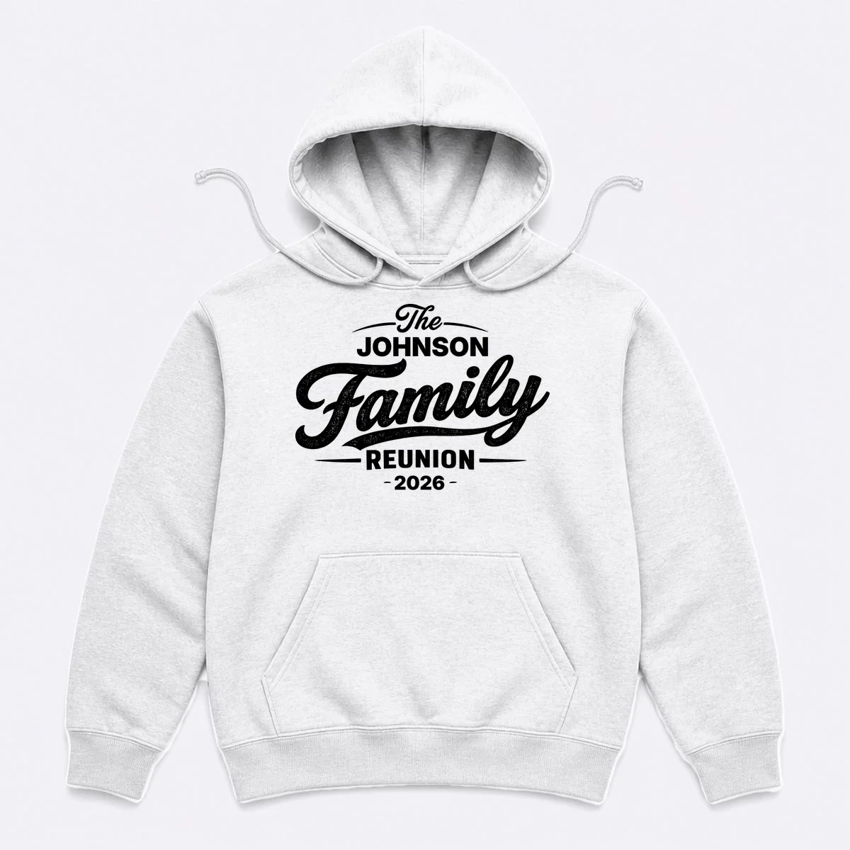 Your Personalized Family Reunion Hoodie - Front