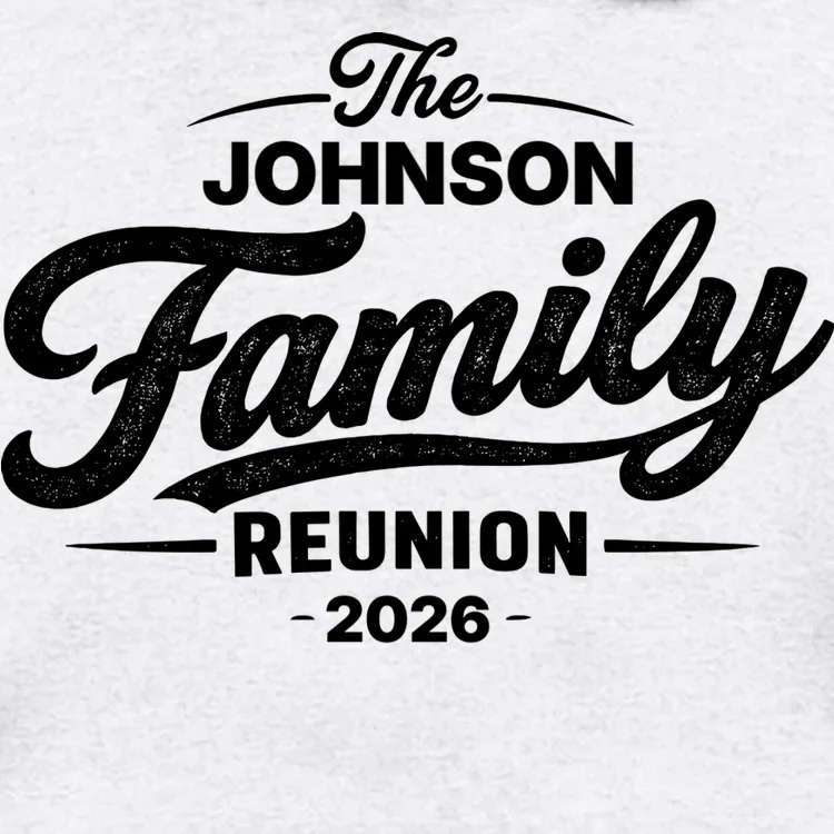 Your Personalized Family Reunion Men's Hoodie - Front - Close-up