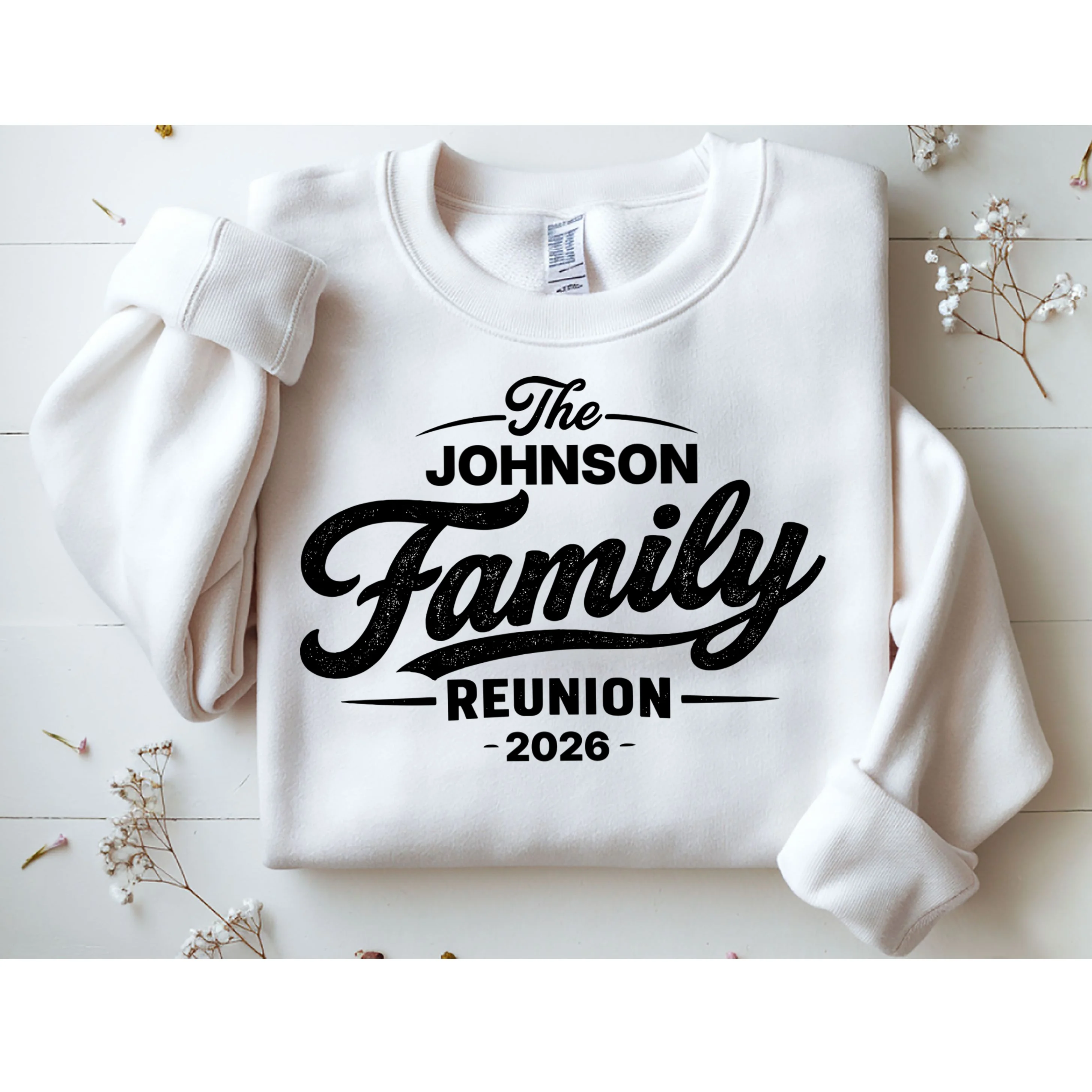 Your Personalized Family Reunion Sweatshirt - Front 1