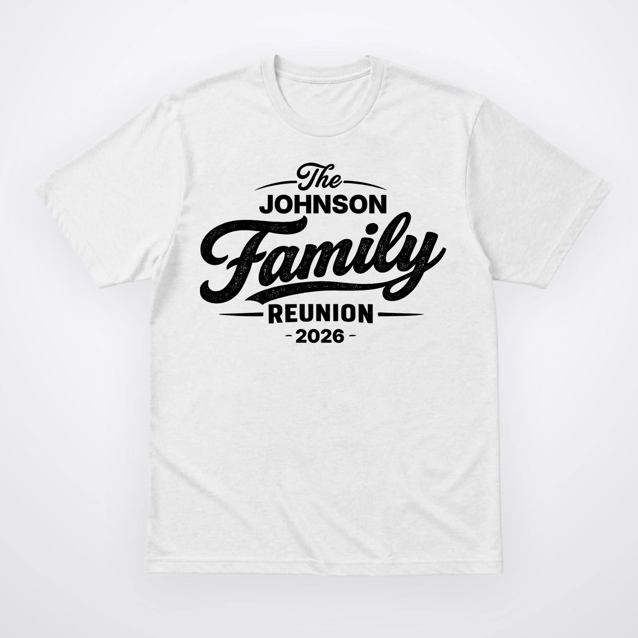 Your Personalized Family Reunion Men's T-Shirt - Front