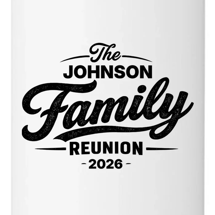 Your Personalized Family Reunion 24oz Water Bottle - Front - Close-up