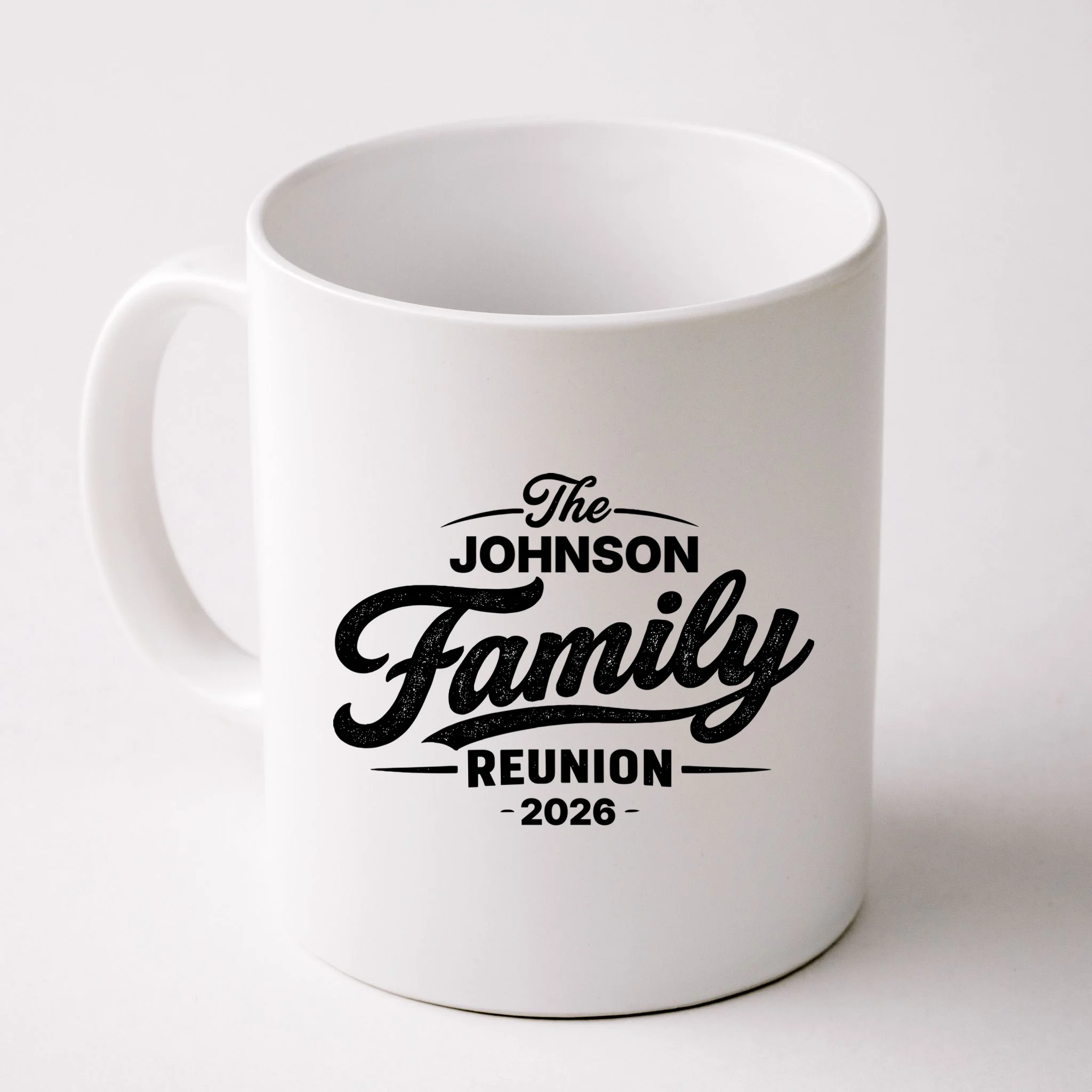 Your Personalized Family Reunion Mug - Front