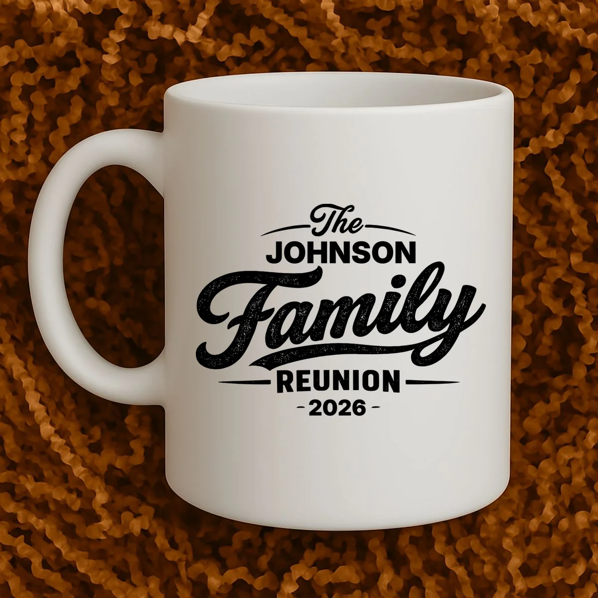Your Personalized Family Reunion Coffee Mug - Front 1