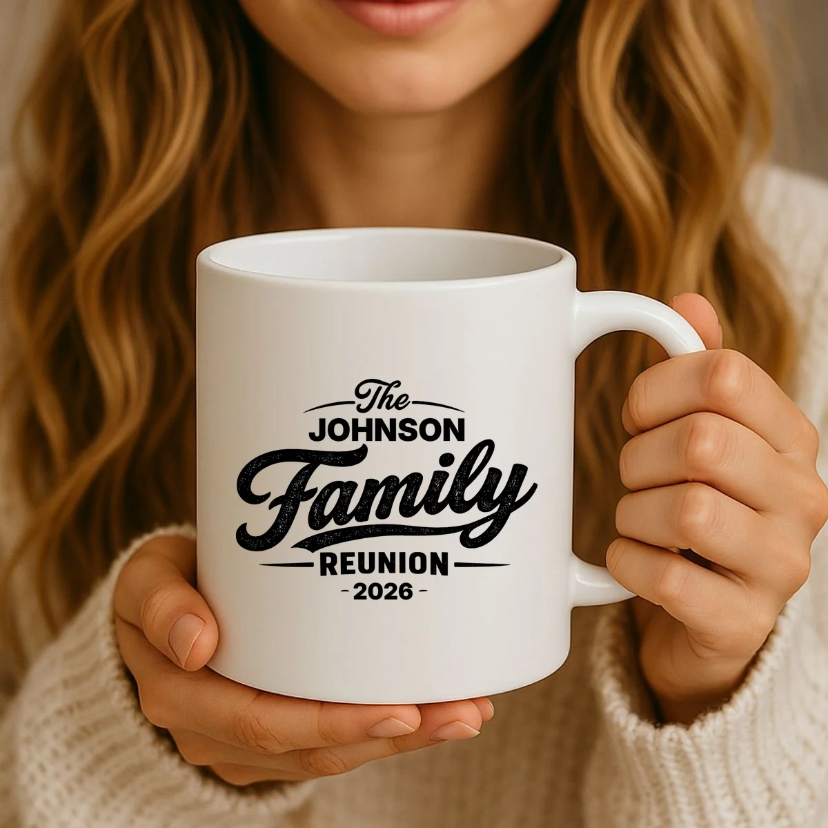 Your Personalized Family Reunion Coffee Mug - Front 2