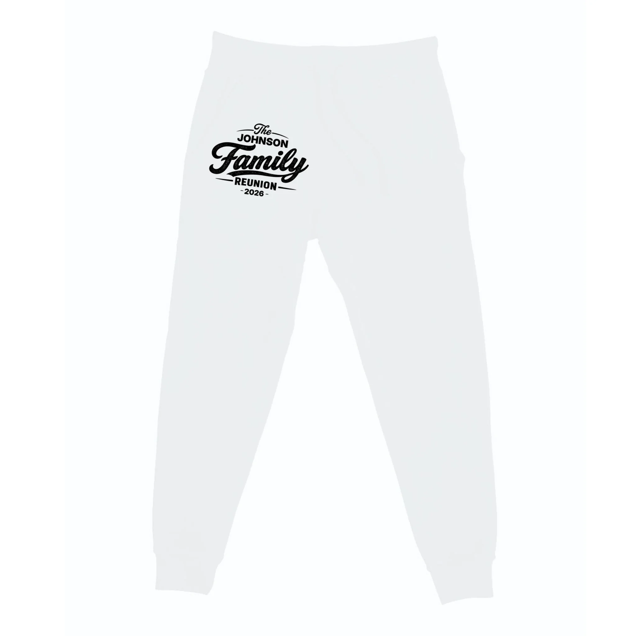Your Personalized Family Reunion Men's Sweatpants - Front