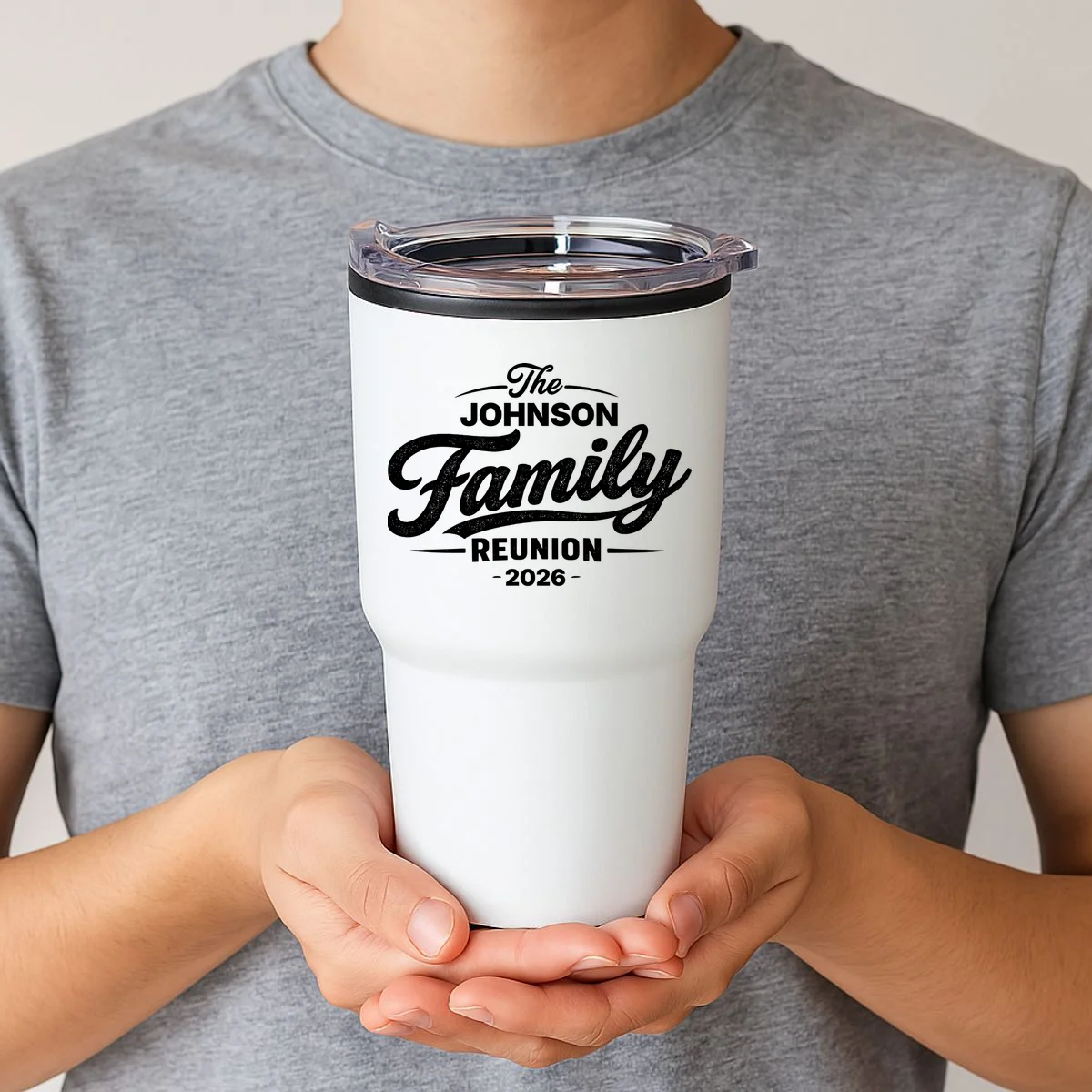 Your Personalized Family Reunion 20oz Tumbler - Front 1