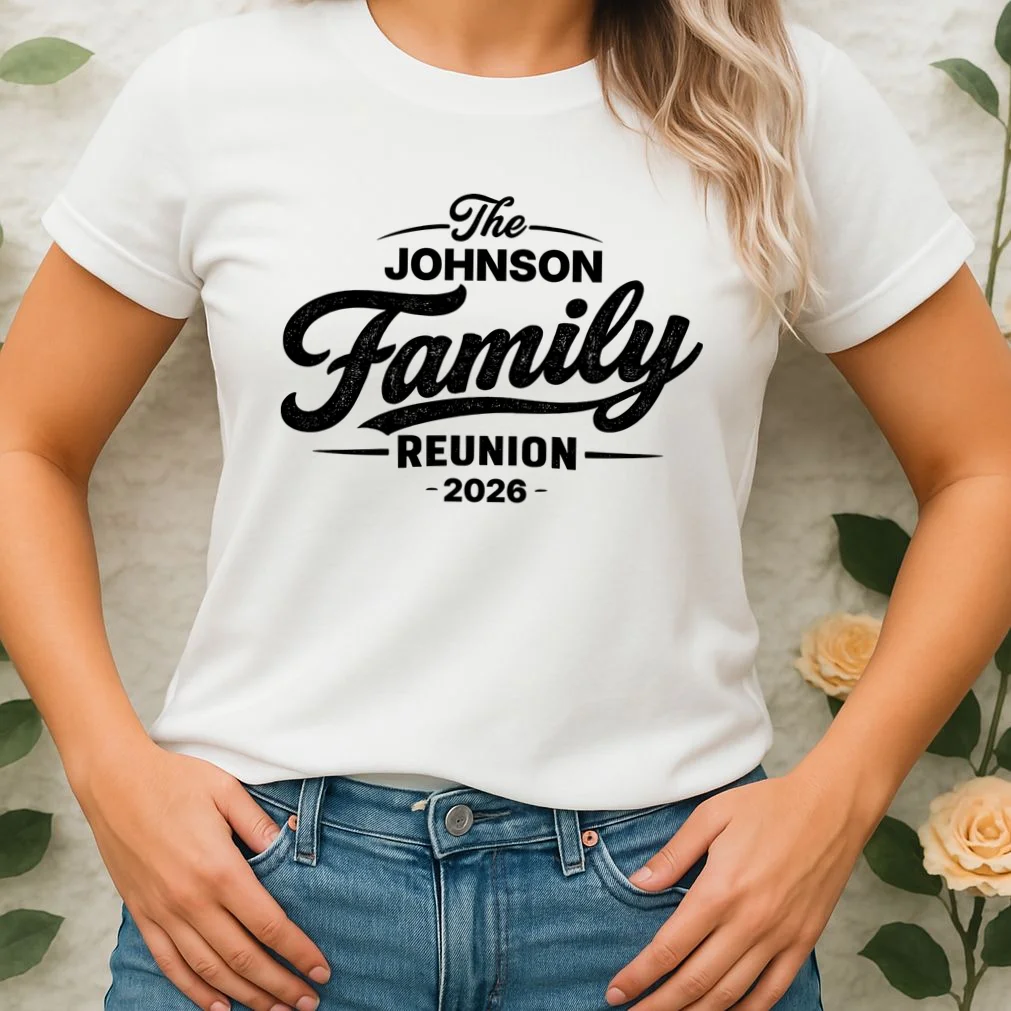Your Personalized Family Reunion Women's T-Shirt - Front 1