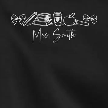 Teacher Name Custom Kids Jacket - Front - Close-up