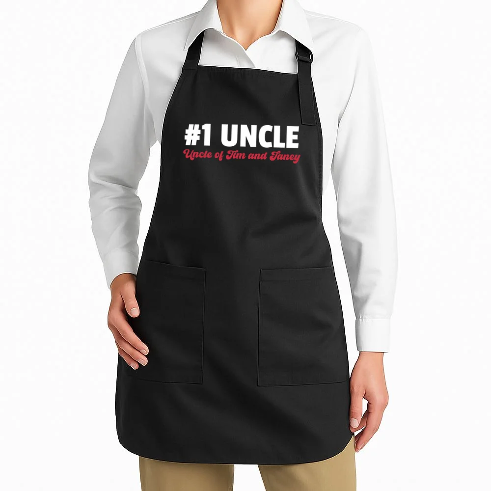 Best Uncle Custom Text Apron - Front 1