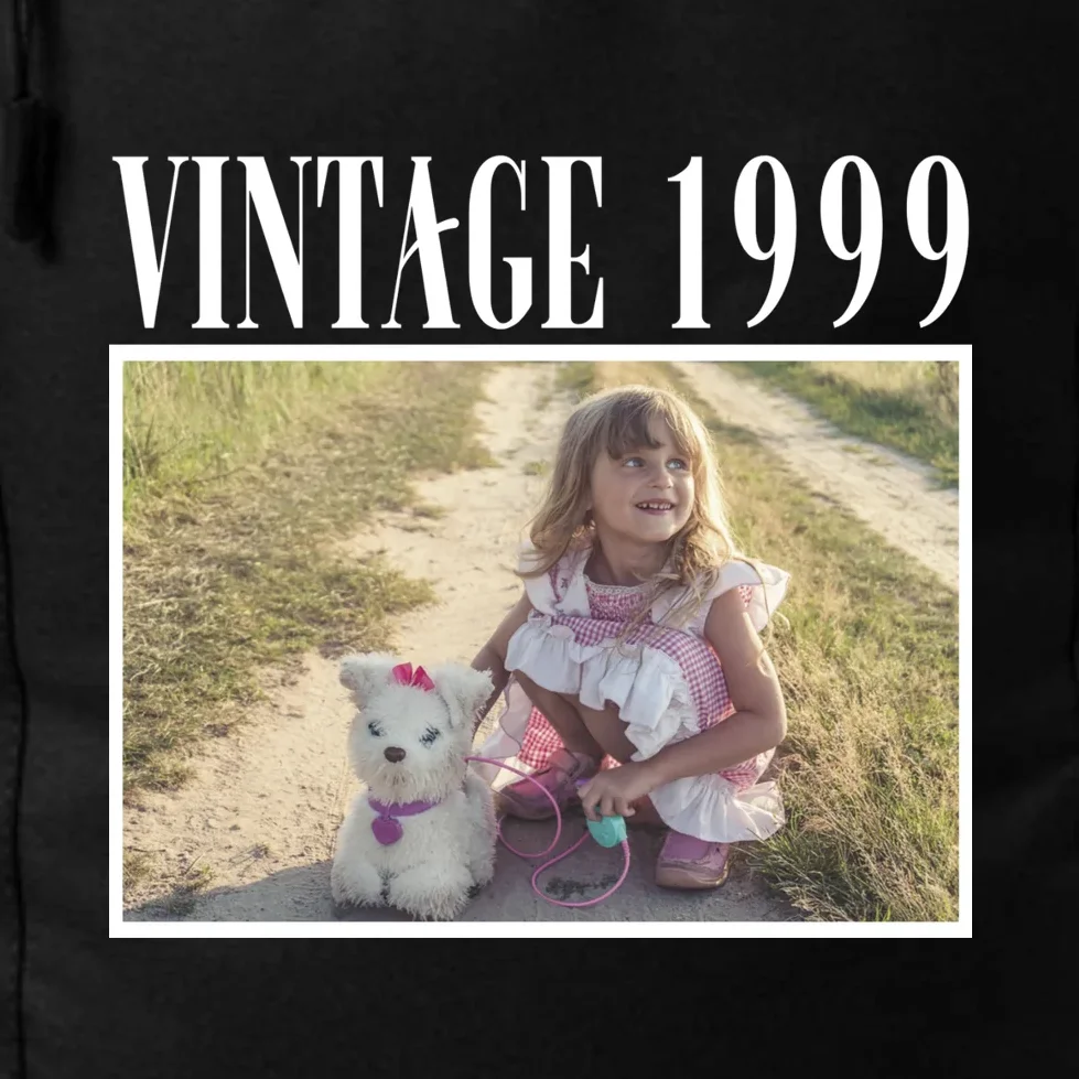 Vintage Birthday - Custom Year, Personalized Birthday Gift Backpack - Front - Close-up