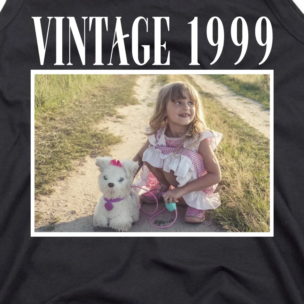 Vintage Birthday - Custom Year, Personalized Birthday Gift Men's Tank Top - Front - Close-up
