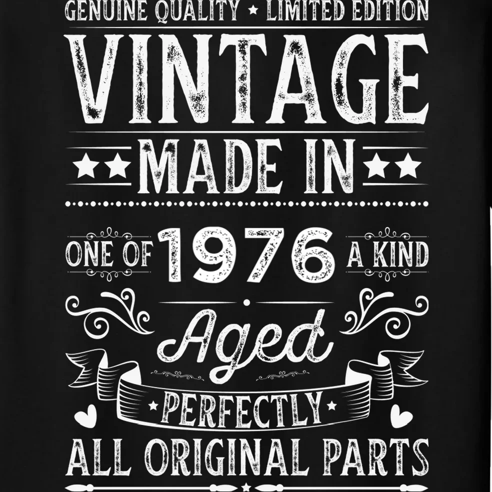 Vintage Made In Custom Year Birthday Gift Aged Perfectly, Personalized Men's Pajamas - Front - Close-up