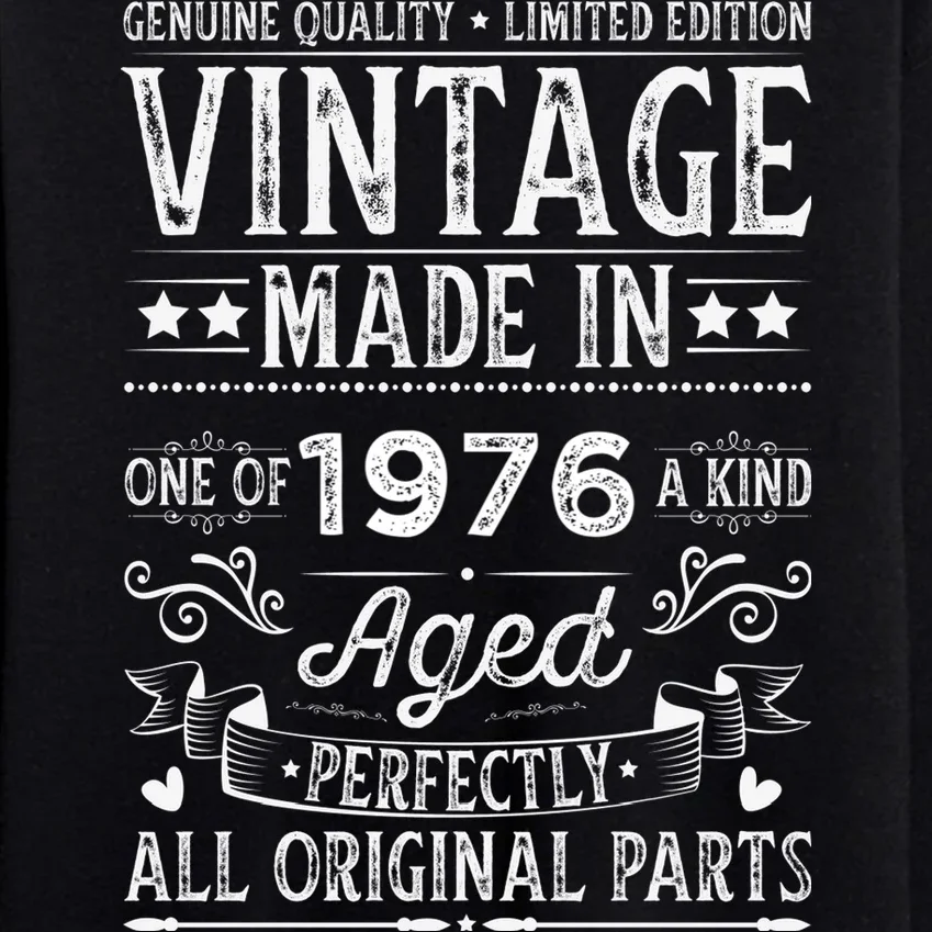 Vintage Made In Custom Year Birthday Gift Aged Perfectly, Personalized Men's Sweatsuit - Front - Close-up