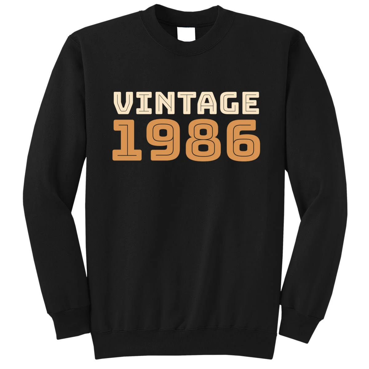 VINTAGE Retro Birthday Year Customizable Men's Sweatshirt - Front