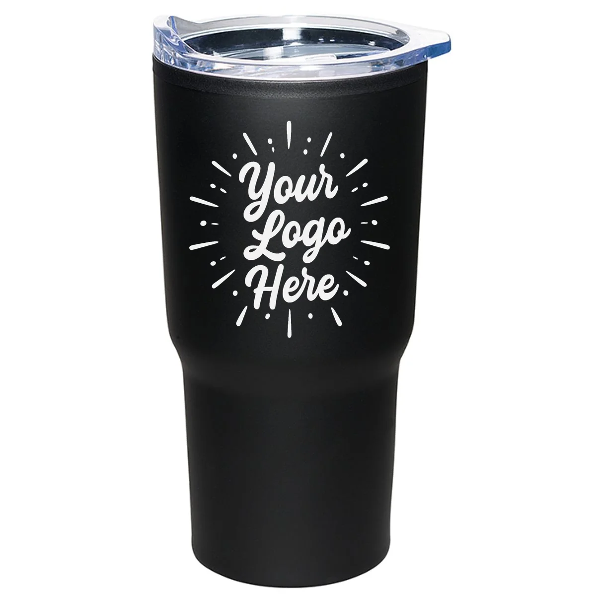 Your Logo Here Custom Business Logo Front And Back 20oz Tumbler - Back