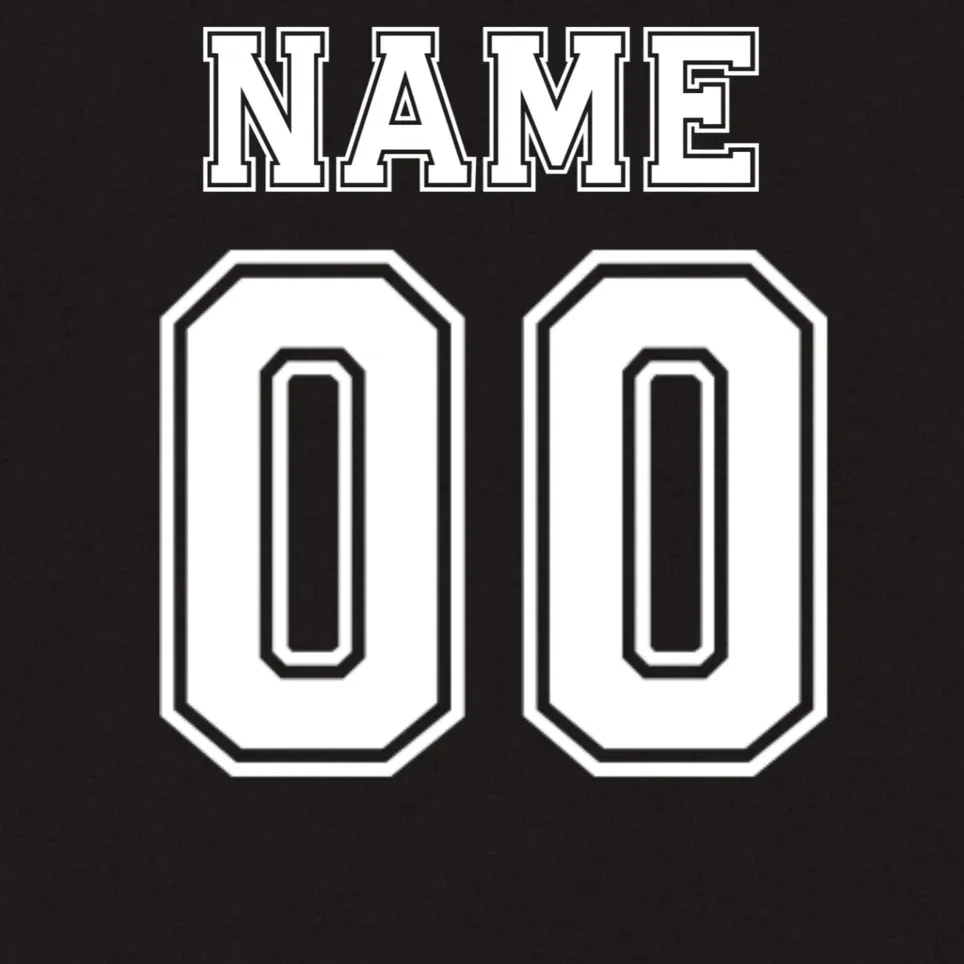 Your Name 23 Custom Jersey Number Team Kids Hoodie - Back - Close-up