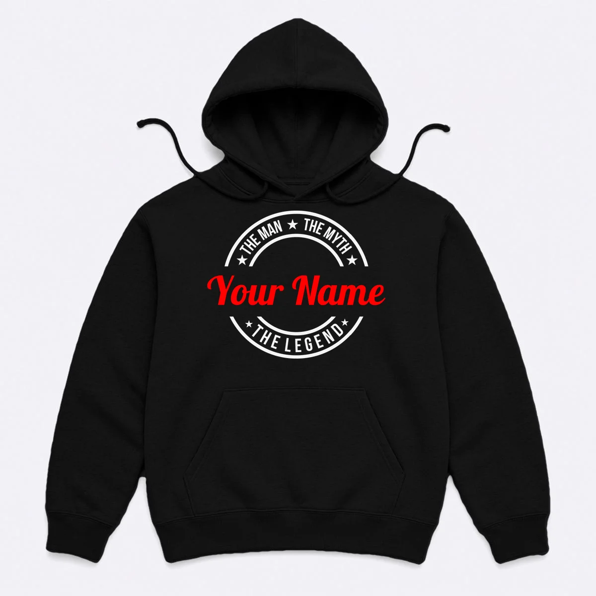 Your Name The Man The Myth The Legend Custom Personalized Gift Hoodie - Front