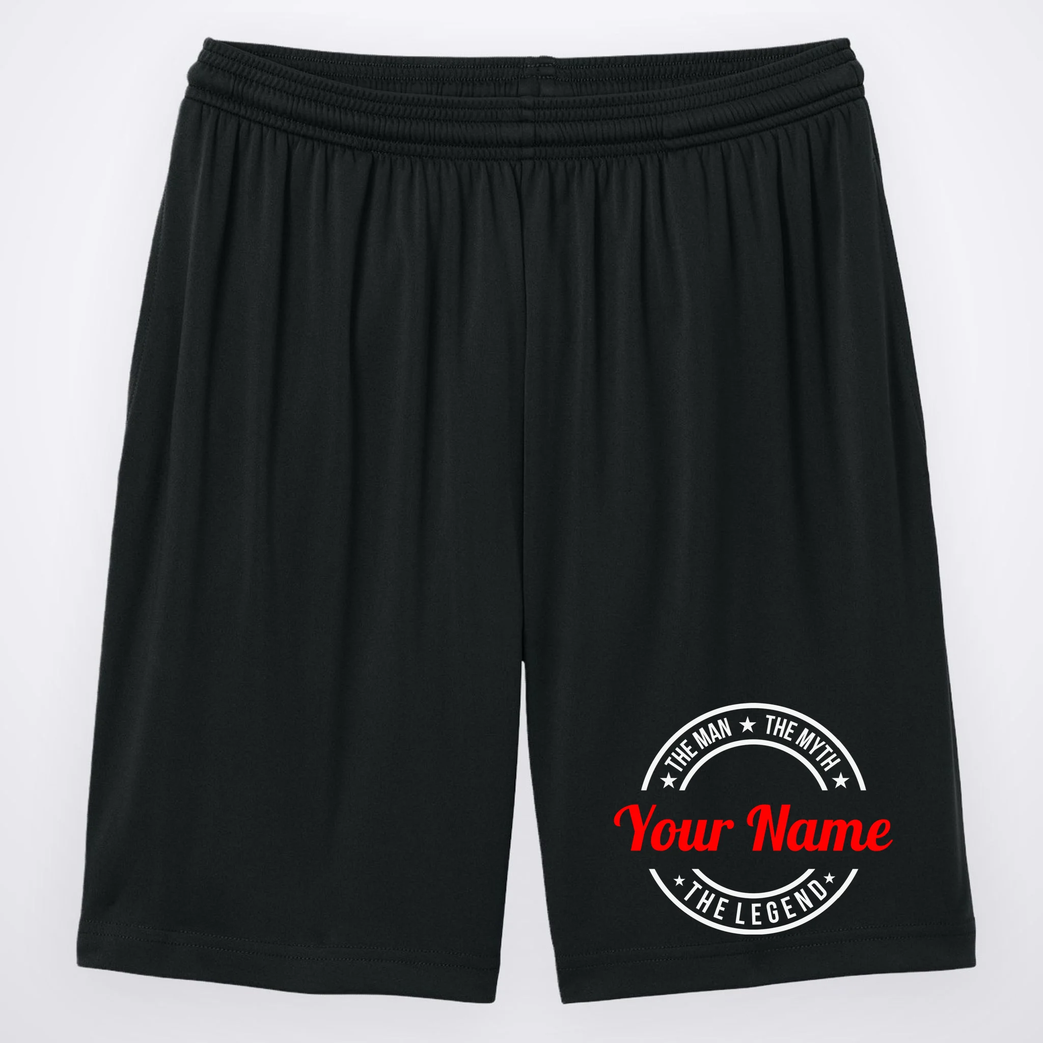 Your Name The Man The Myth The Legend Custom Personalized Gift Men's Shorts - Front