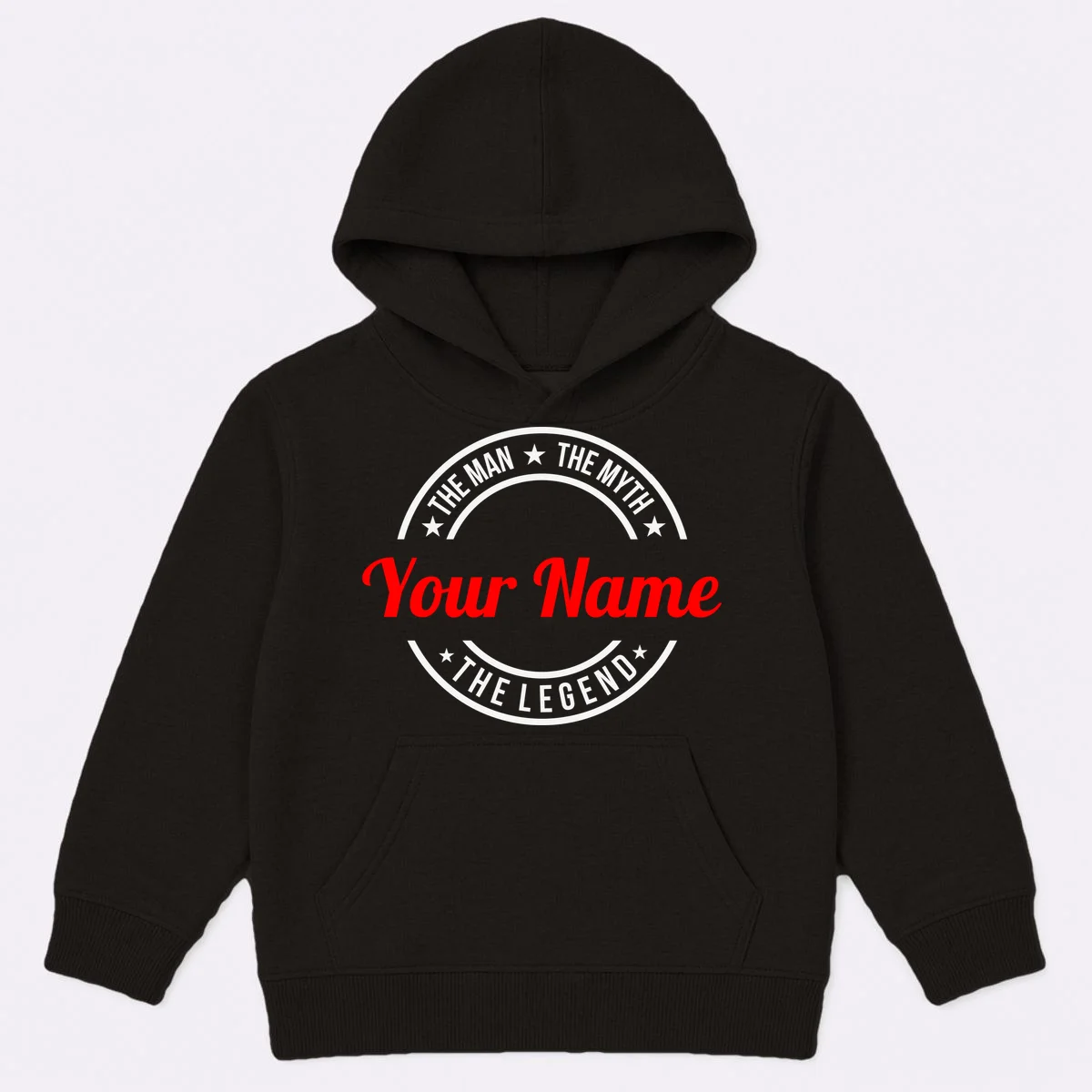 Your Name The Man The Myth The Legend Custom Personalized Gift Kids Hoodie - Front